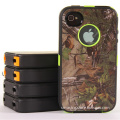 Robot Series Case for iPhone 4S 4 5s 5c 5 S3 S4 Camo Camouflage Realtree Back Belt Clip Stand 3 in 1 No Logo